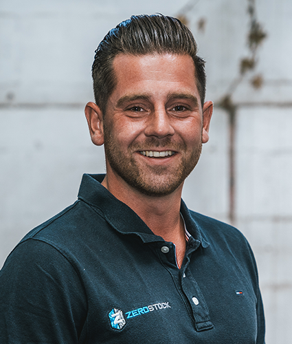 portretfoto Maikel Schaefer, Logistiek en Verkoop Zerostock